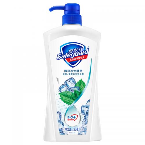 舒肤佳沐浴露薄荷冰怡舒爽720ml