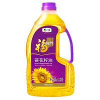 福临门 食用油 压榨一级充氮保鲜葵花籽油1.8L  中粮出品